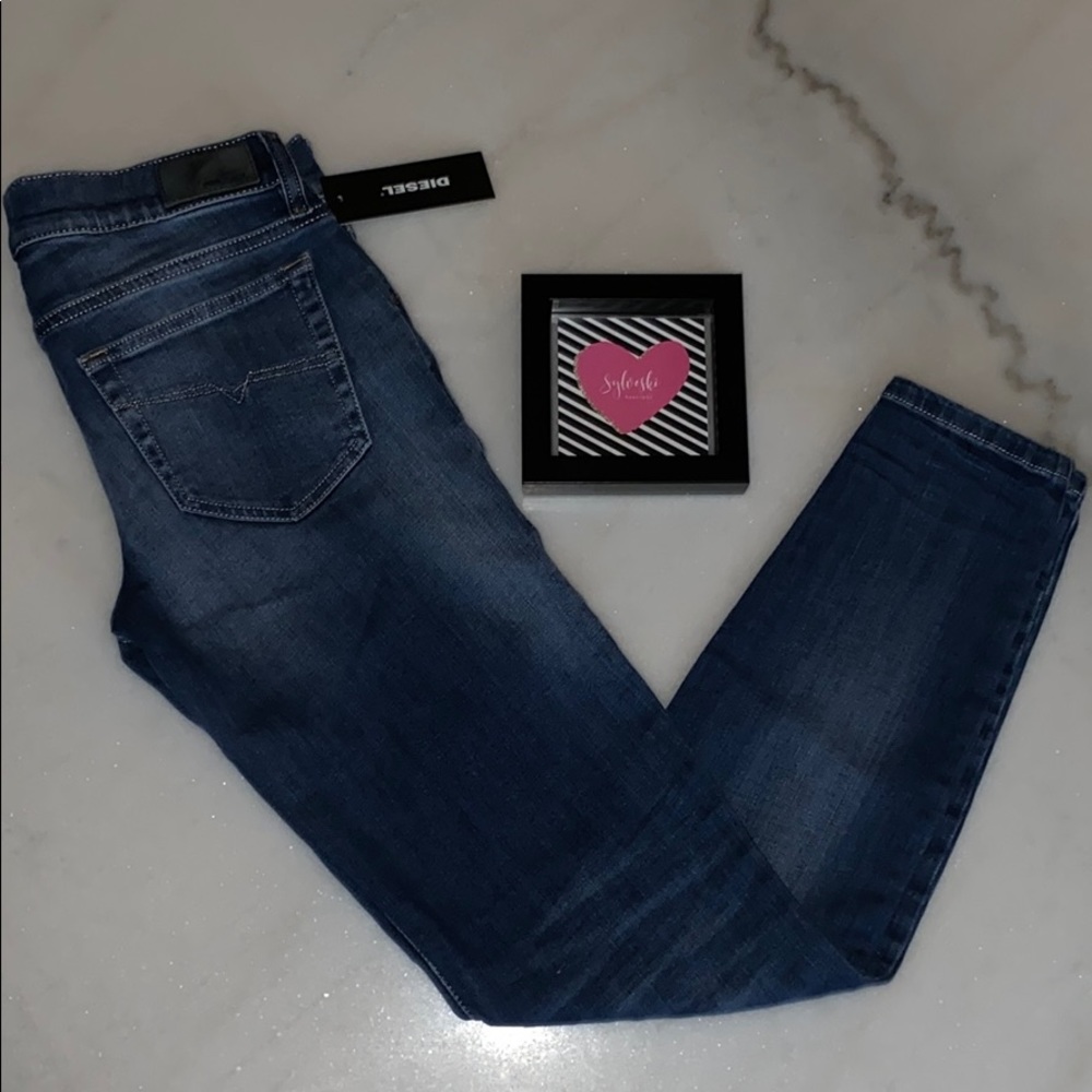 🔥Diesel Grupee-Ankle Super Slim Skinny Low Waist - Picture 4 of 8